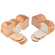 Bakkersbrood tijger of Ribbelbrood half